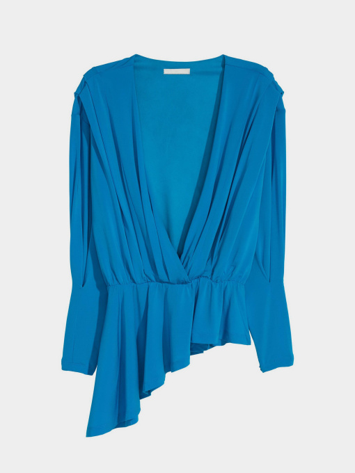 Блуза H&M модель 5900196dlog_Голубой Фото