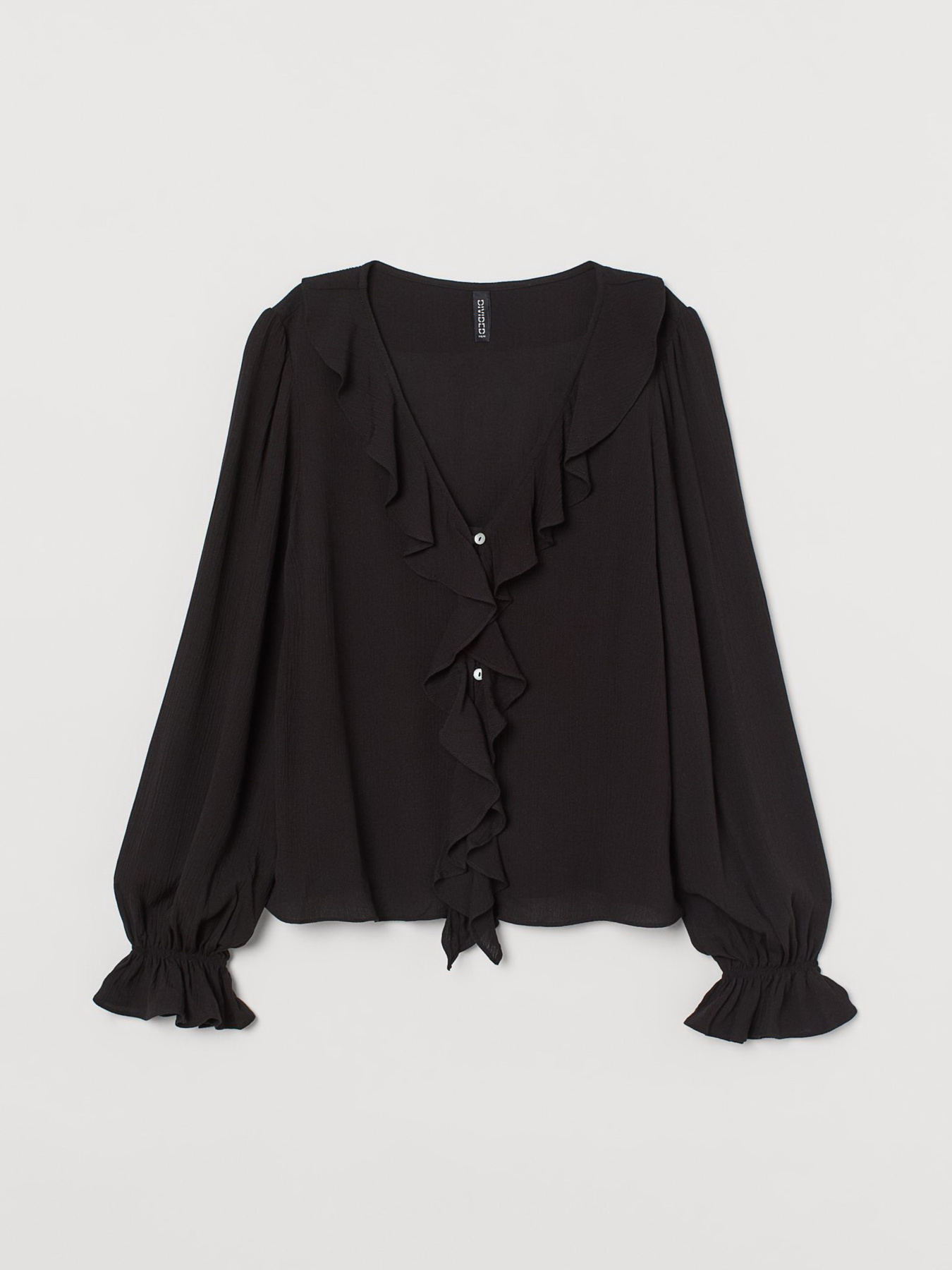 Блуза H&M модель 8339731wer_Черный Фото