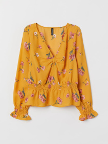 Блуза H&M модель 7136960wer_Темно-желтый Фото