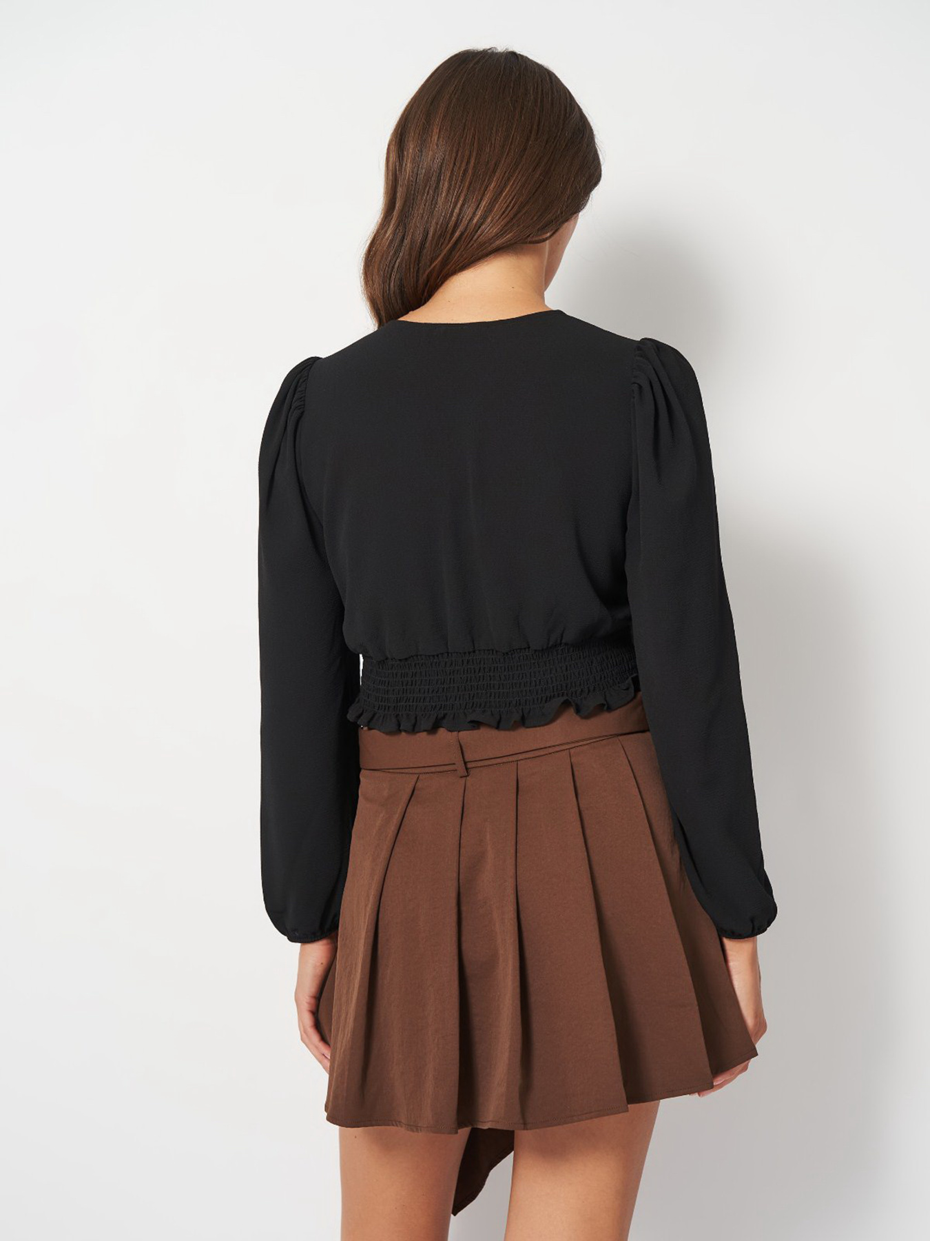 Блуза Monki модель 9620183wer_Черный Фото