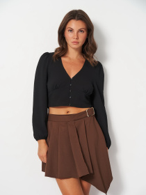 Блуза Monki модель 9620183wer_Черный Фото