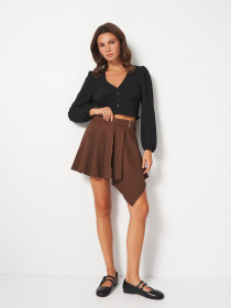 Блуза Monki модель 9620183wer_Черный Фото