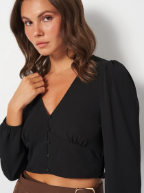 Блуза Monki модель 9620183wer_Черный Фото