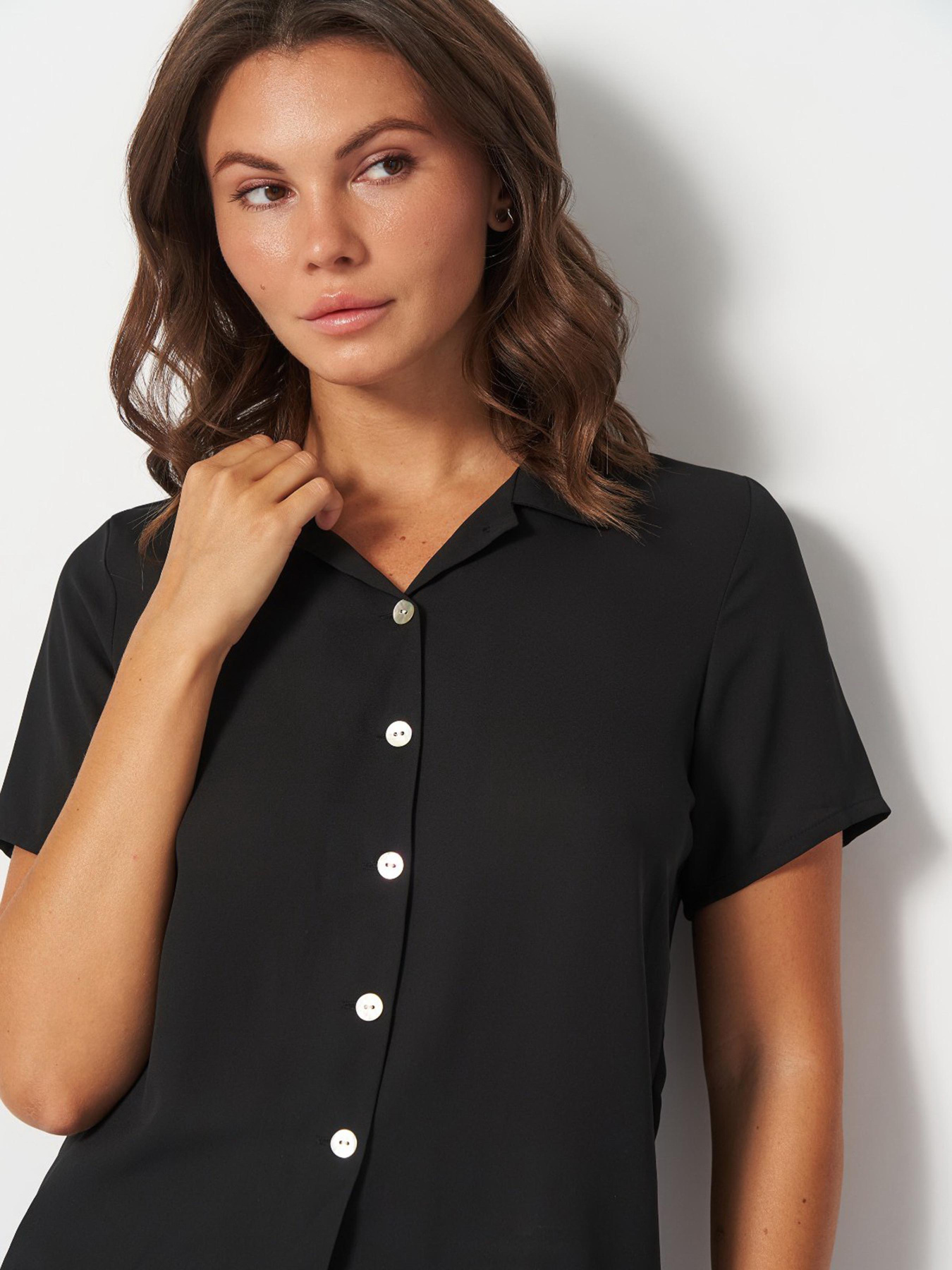 Блуза H&M модель 8387172wer_Черный Фото