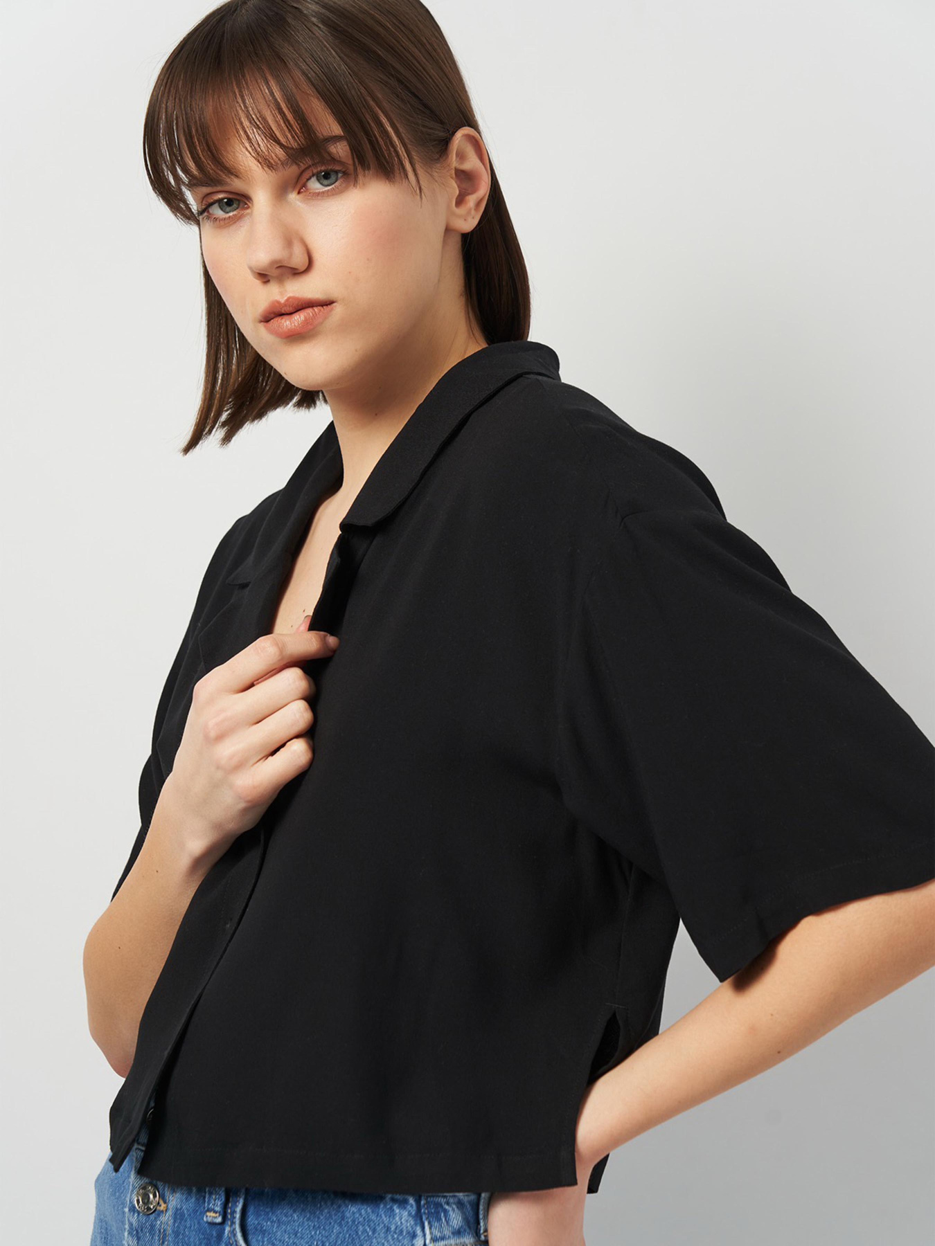 Блуза Monki модель 5263781wer_Черный Фото