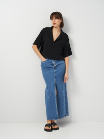 Блуза Monki модель 5263781wer_Черный Фото