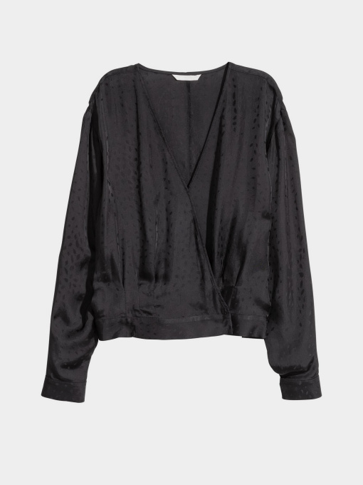 Блуза H&M модель 5250965log_Черный Фото