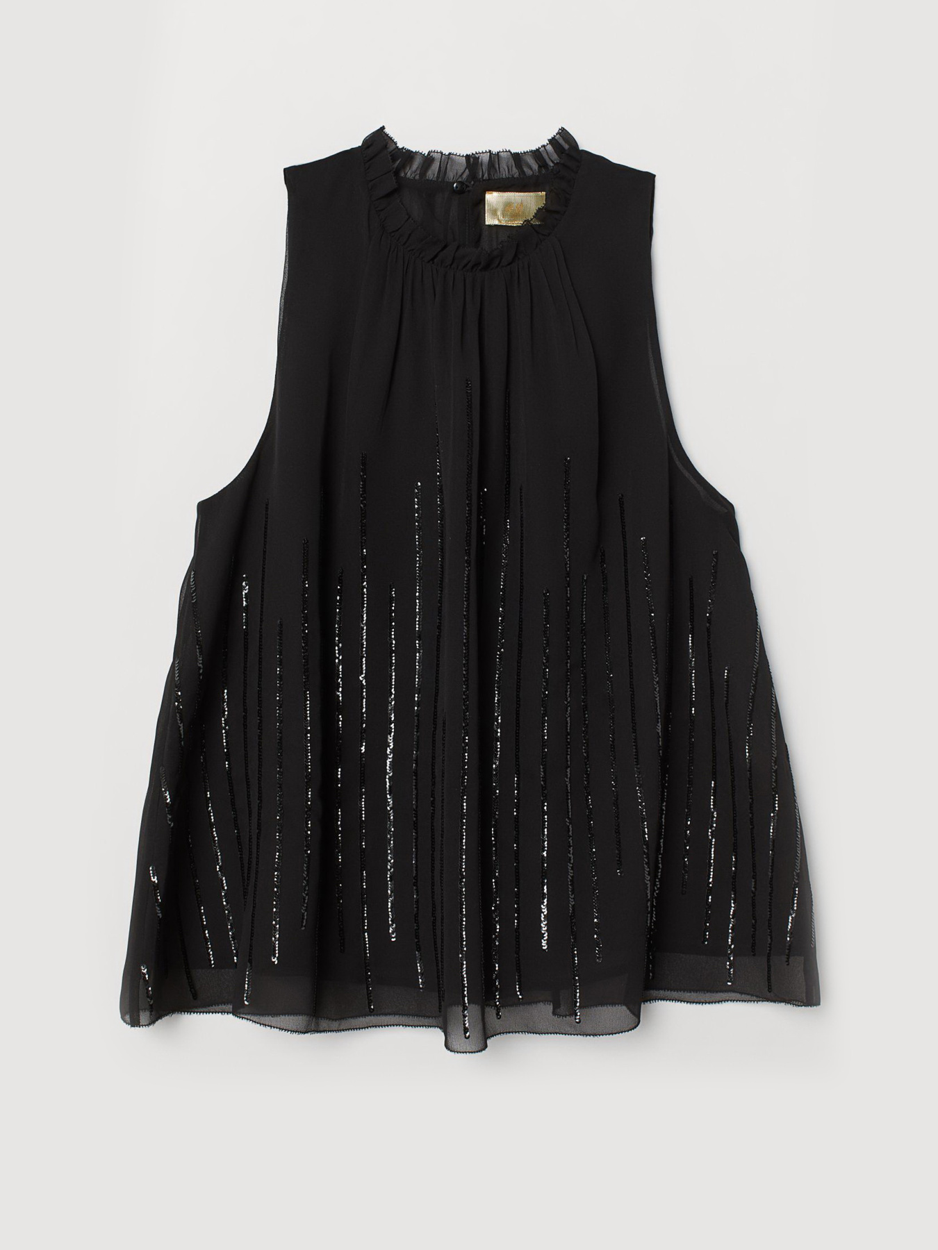 Блуза H&M модель 6818458dlog_Черный Фото