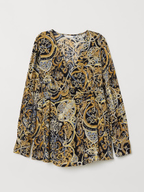 Блуза H&M модель 6538398abr_Комбинированный Фото