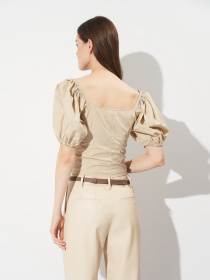 Блуза H&M модель 9316862wer_Бежевый Фото