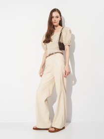 Блуза H&M модель 9316862wer_Бежевый Фото