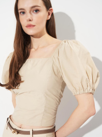 Блуза H&M модель 9316862wer_Бежевый Фото