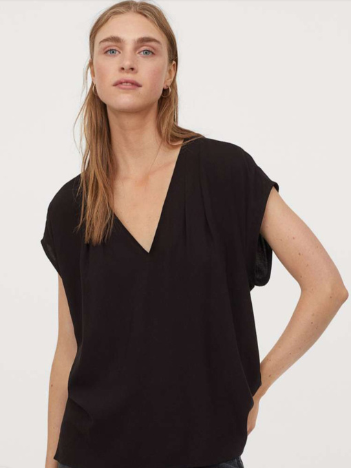 Блуза H&M модель 8169531wer_Черный Фото