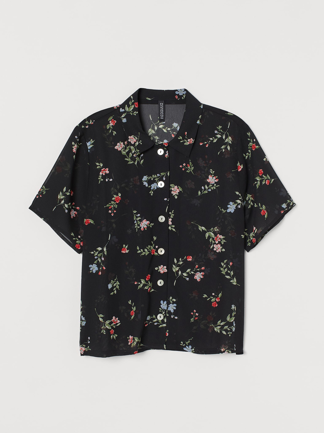 Блуза H&M модель 8387171wer_Черный Фото