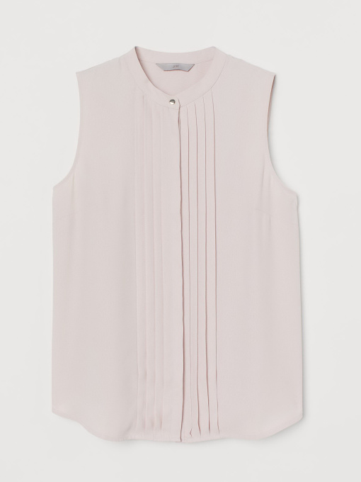 Блуза H&M модель 9023622wer_Пудровый Фото