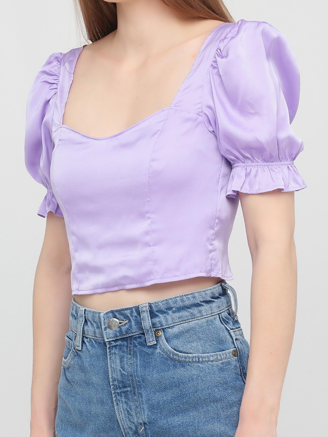 Блуза H&M модель 9167742abr_Лавандовый Фото