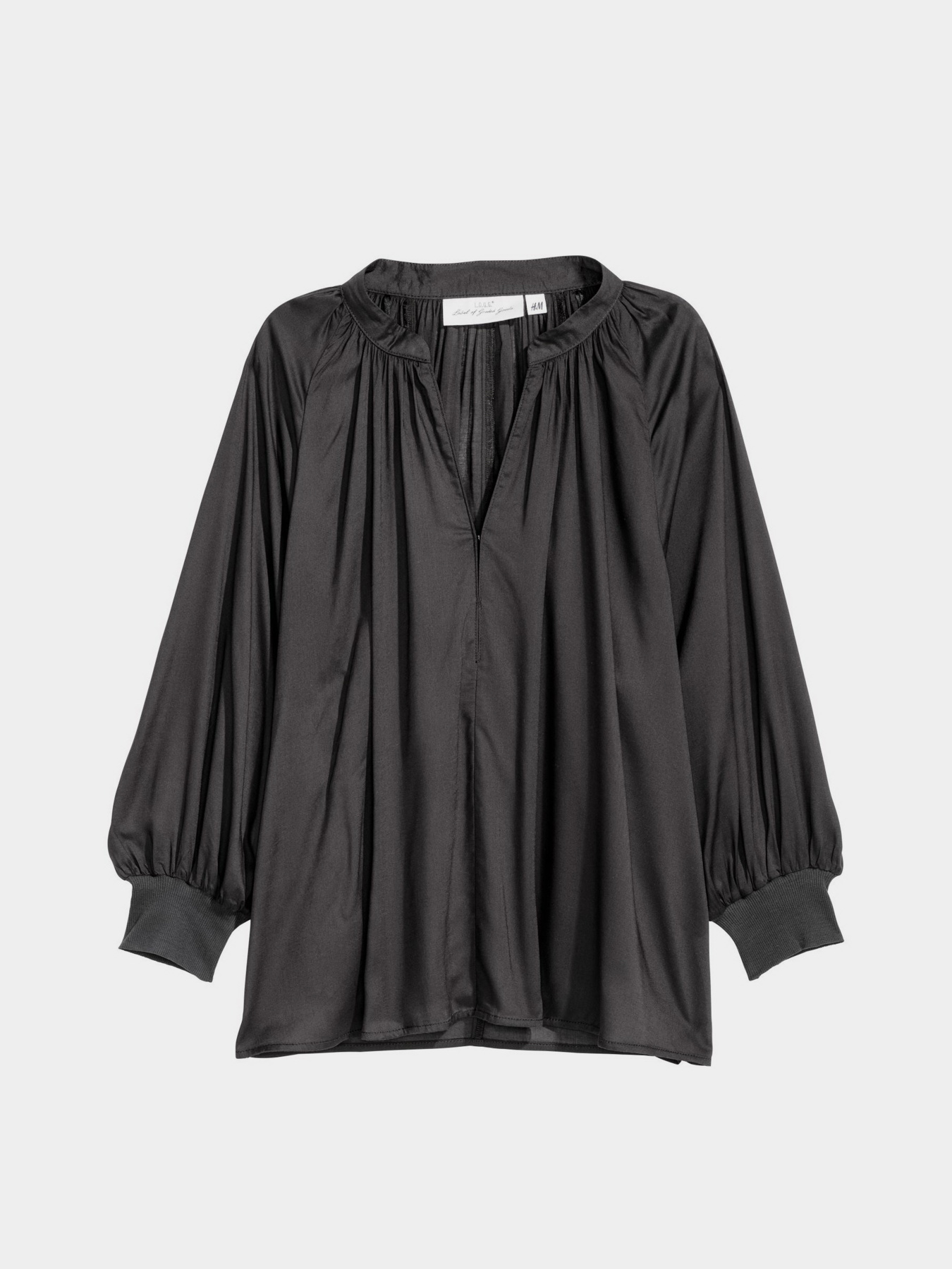 Блуза H&M модель 6421057bar_Черный Фото