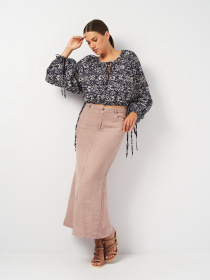 Блуза H&M модель 2001021ral_Сине-белый Фото