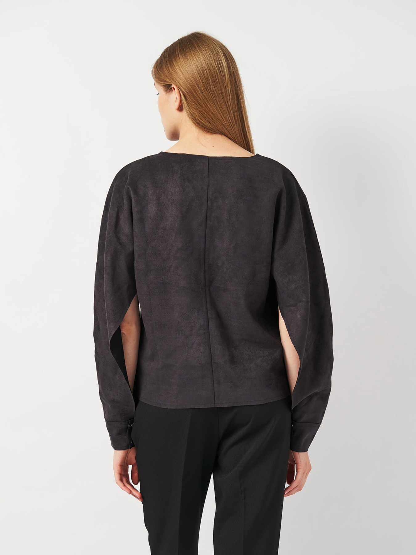 Блуза H&M модель 2001077ral_Графитовый Фото