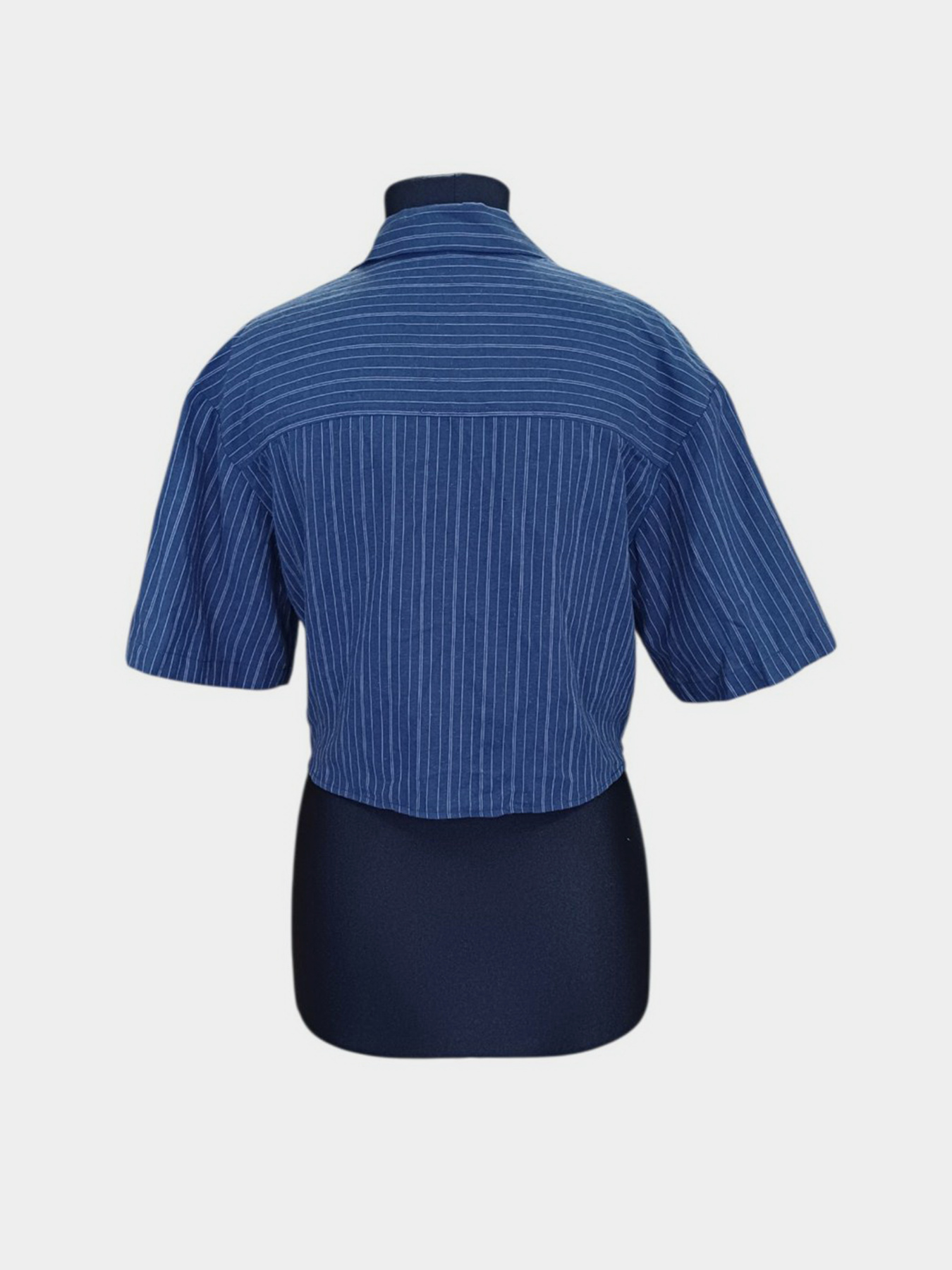 Рубашка H&M модель 5698147wer_Темно-синий Фото