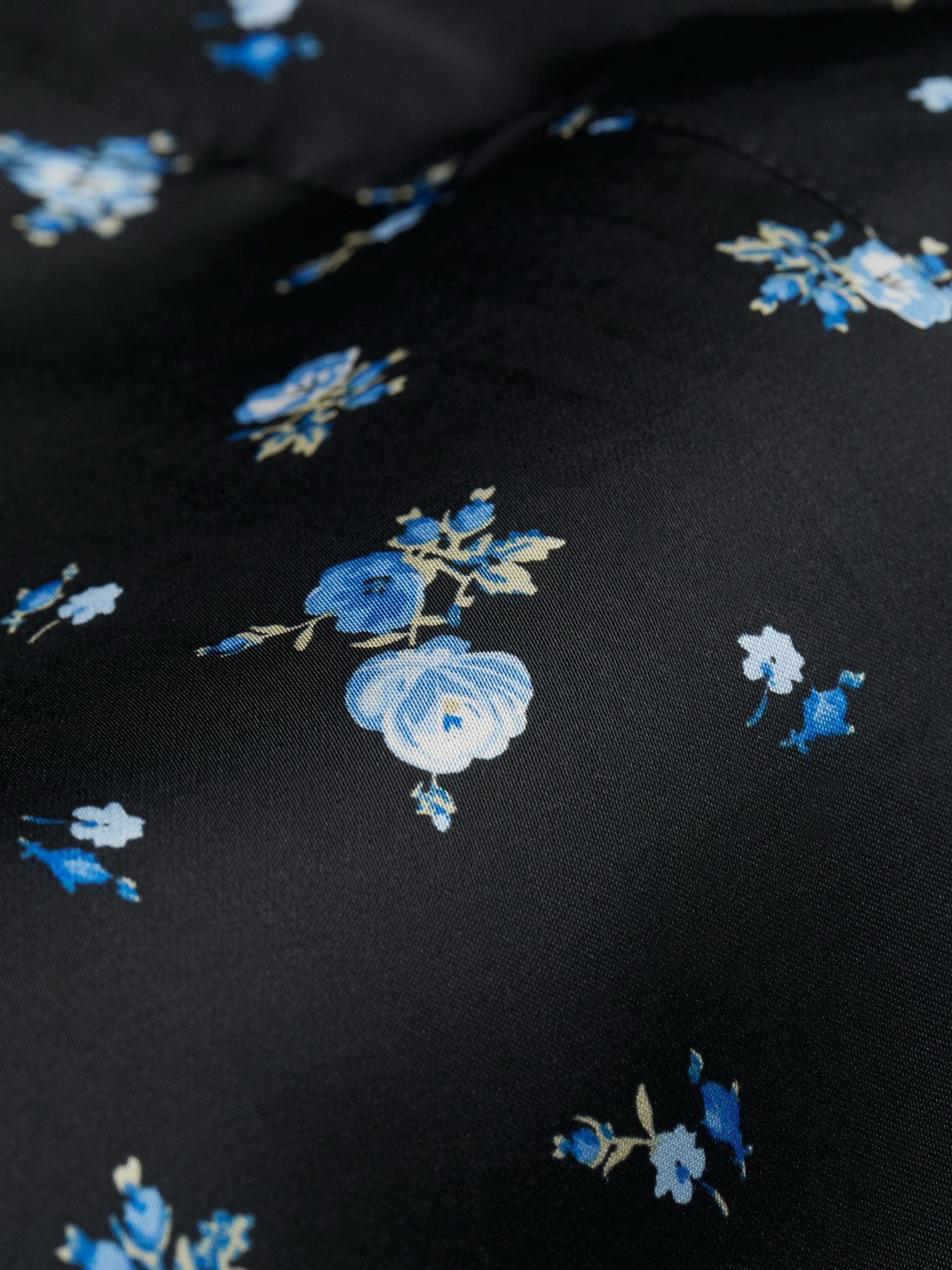 Блуза H&M модель 9780233wer_Черно-голубой Фото