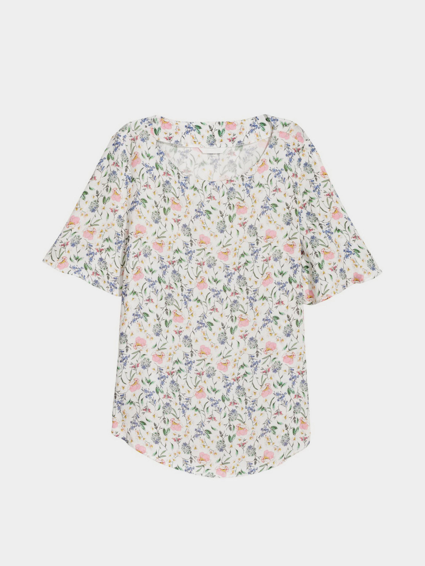 Блуза H&M модель 6223147dlog_Комбинированный Фото