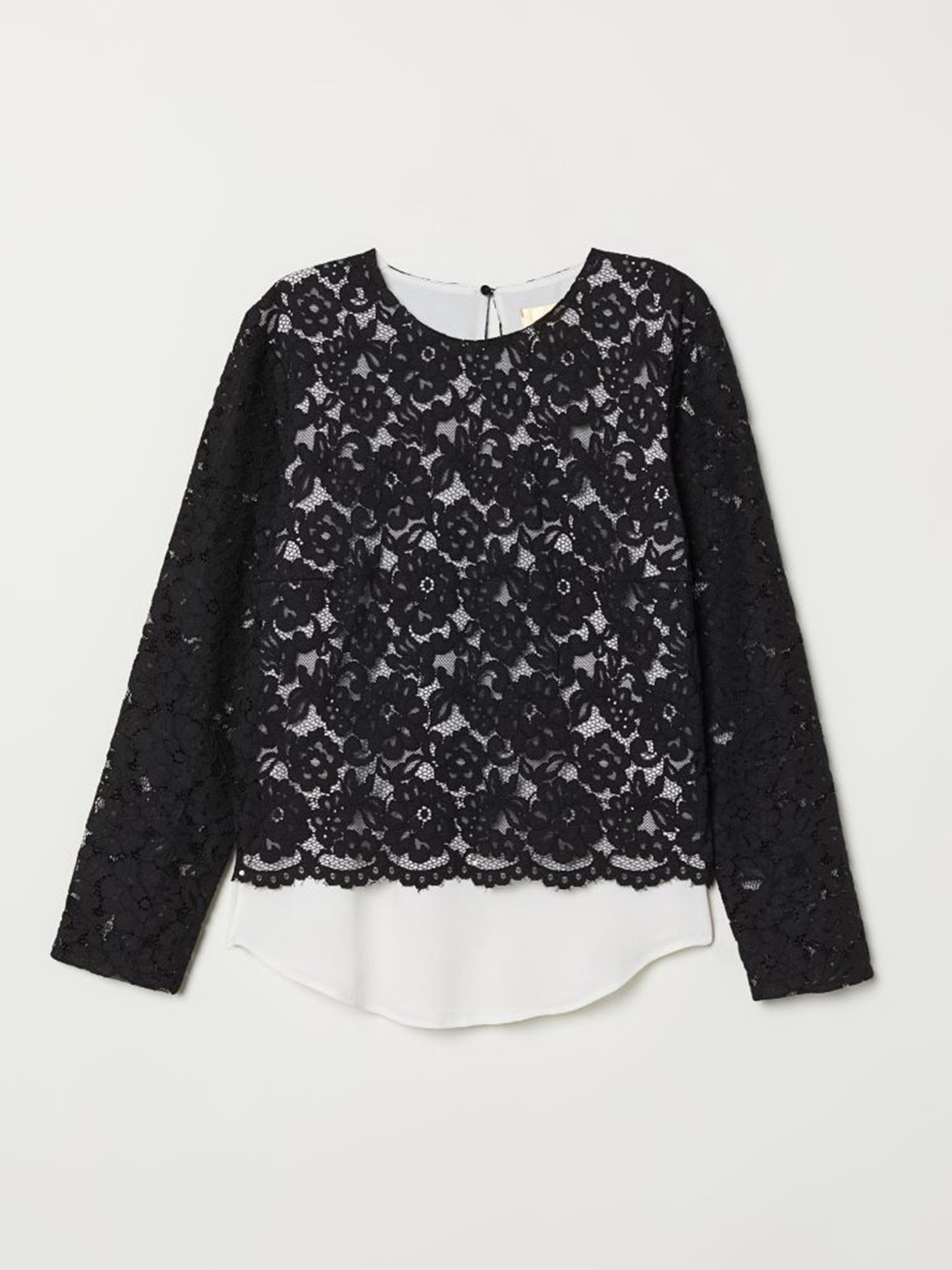 Блуза H&M модель 6634668dlog_Черный Фото