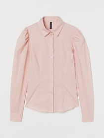 Рубашка H&M модель 9111082wer_Пудровый Фото