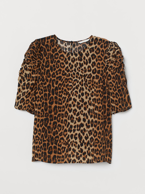 Блуза H&M модель 8406041wer_Коричневый Фото