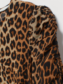 Блуза H&M модель 8406041wer_Коричневый Фото