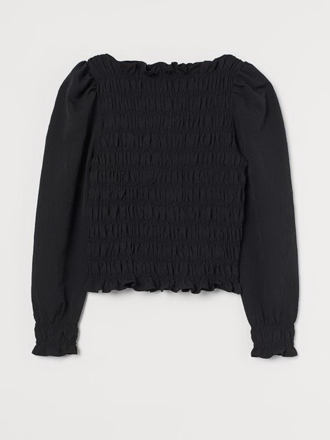 Блуза H&M модель 8819422wer_Черный Фото