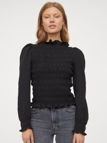 Блуза H&M модель 8819422wer_Черный Фото