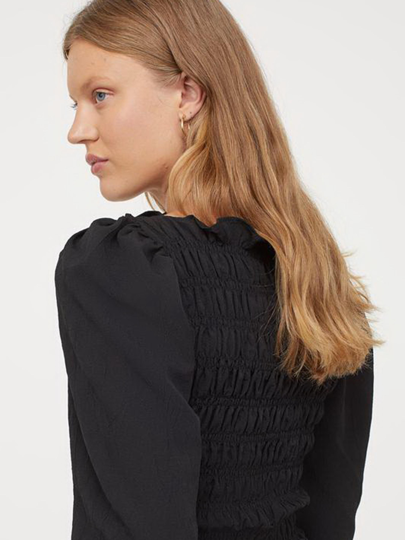 Блуза H&M модель 8819422wer_Черный Фото