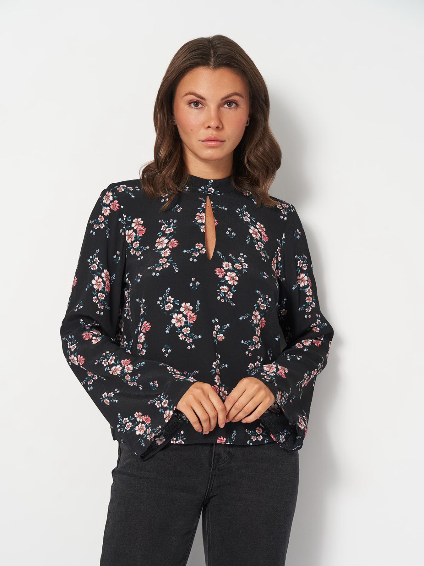 Блуза H&M модель 5327406wer_Черный Фото