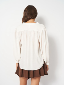 Блуза H&M модель 9350092wer_Молочный Фото