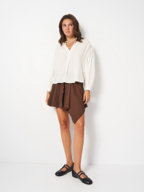 Блуза H&M модель 9350092wer_Молочный Фото