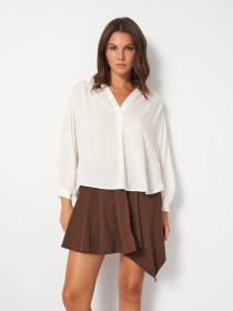 Блуза H&M модель 9350092wer_Молочный Фото