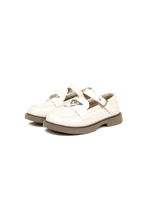 Туфли Calorie  модель QKY1335 бежеві лакові (31-37) Фото