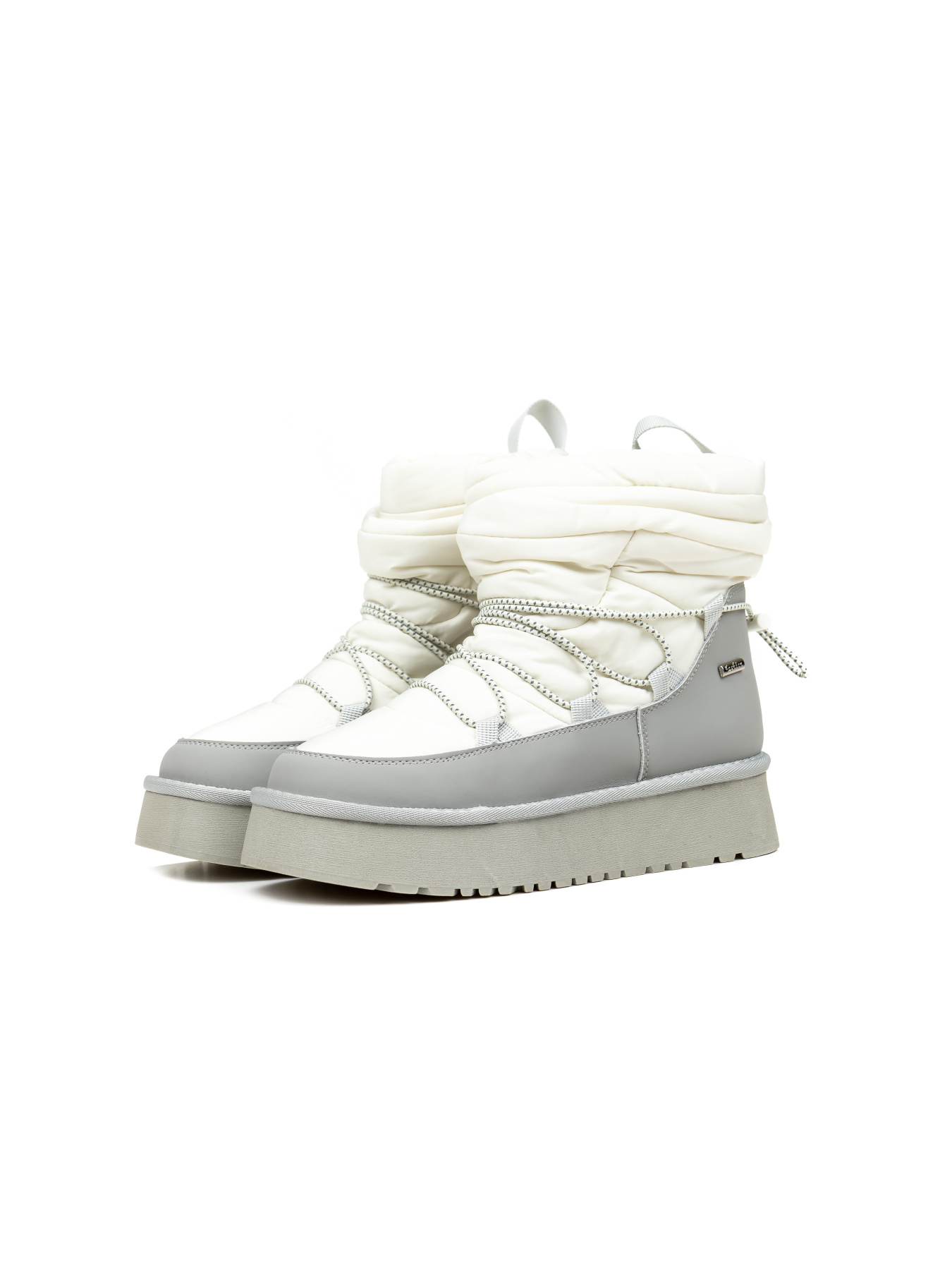 Сапоги дутики Calorie модель 3036 біло-сіраі (36-40) Сапоги дутики Calorie модель 3036 біло-сіраі (36-40) Фото