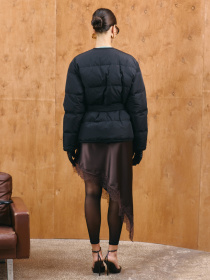 Пуховик MARCHI модель A2025-1bl Фото