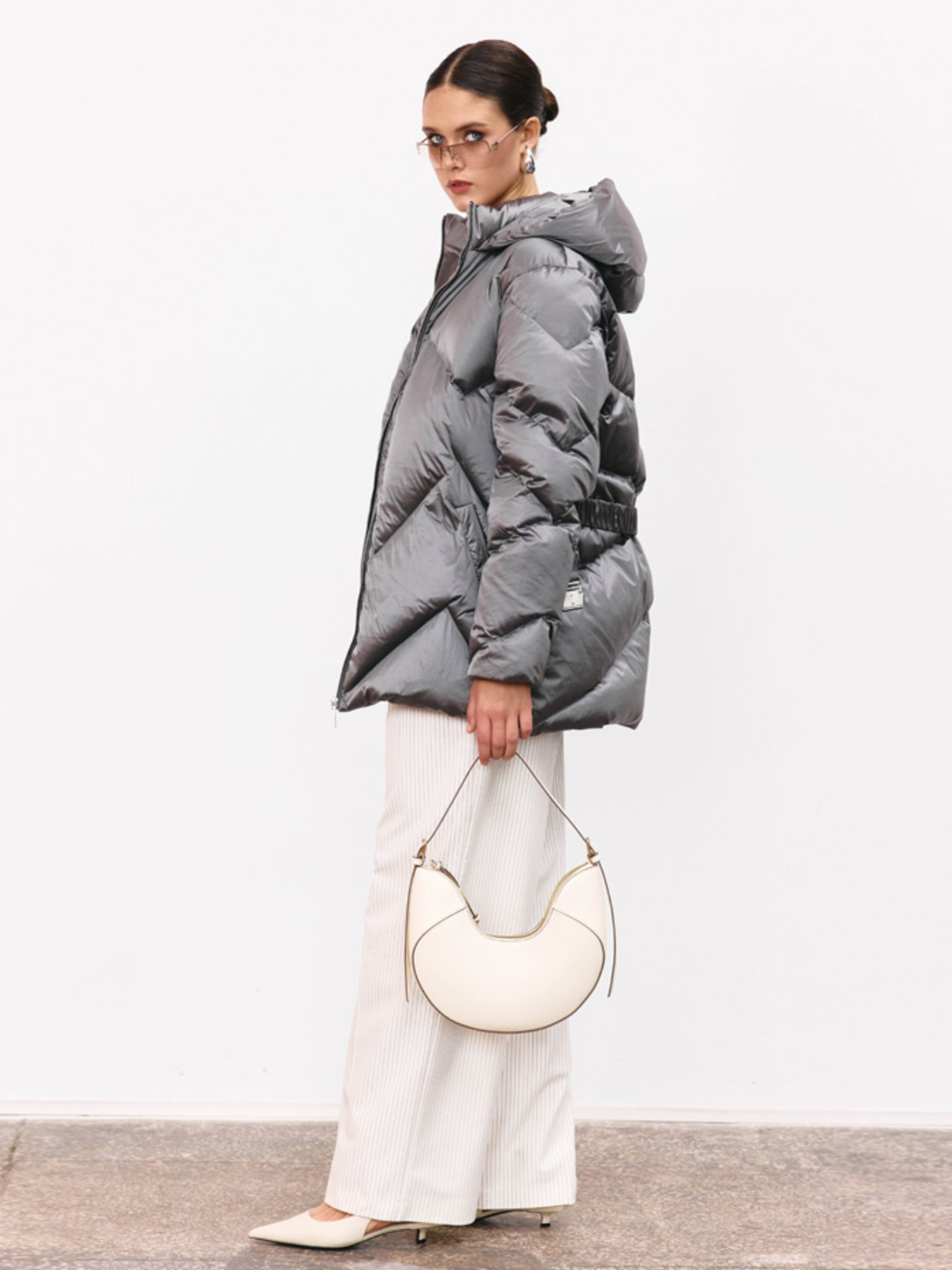 Пуховик MARCHI модель A2025-5gr Фото