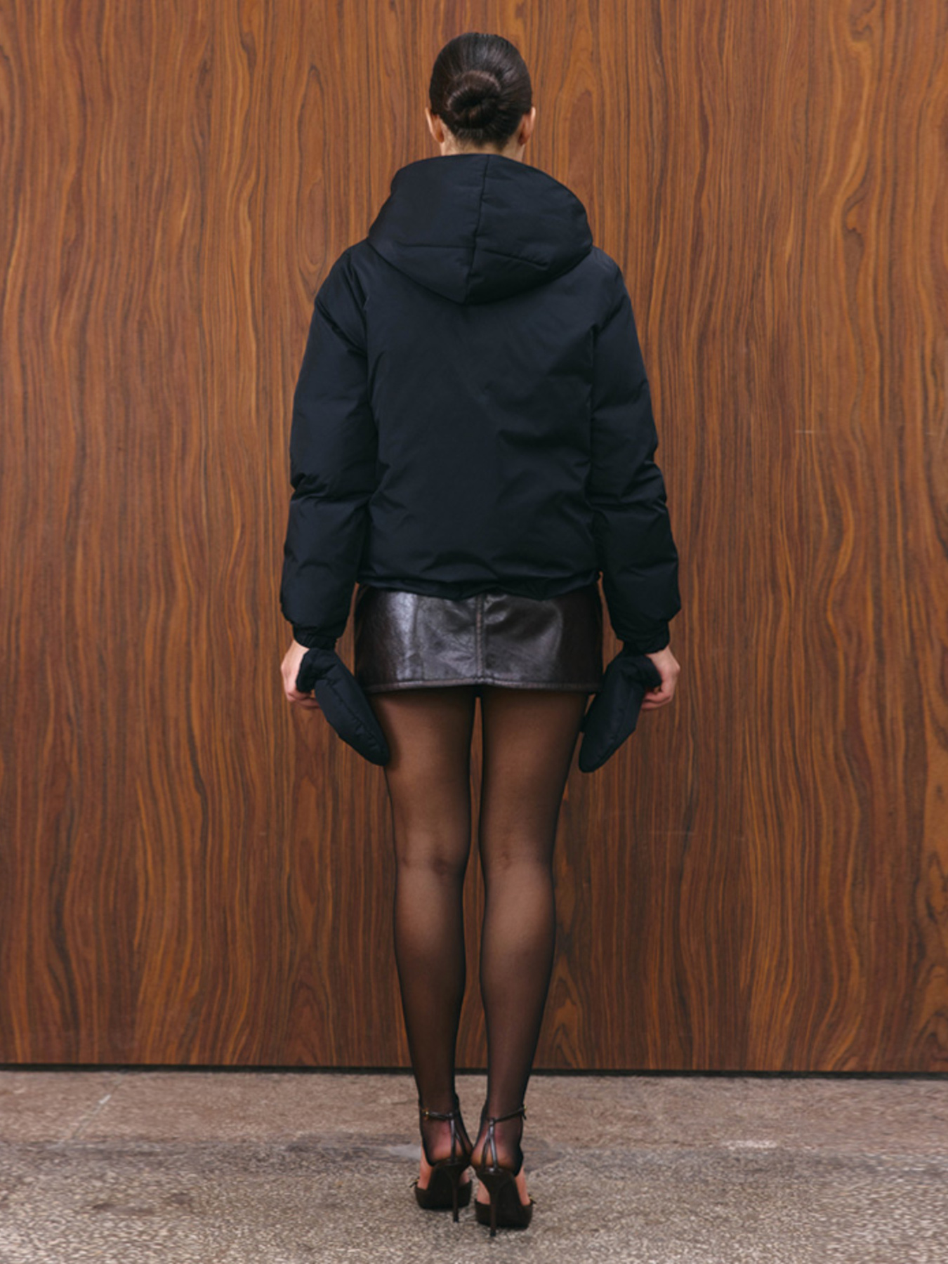 Пуховик MARCHI модель A2025-2bl Фото