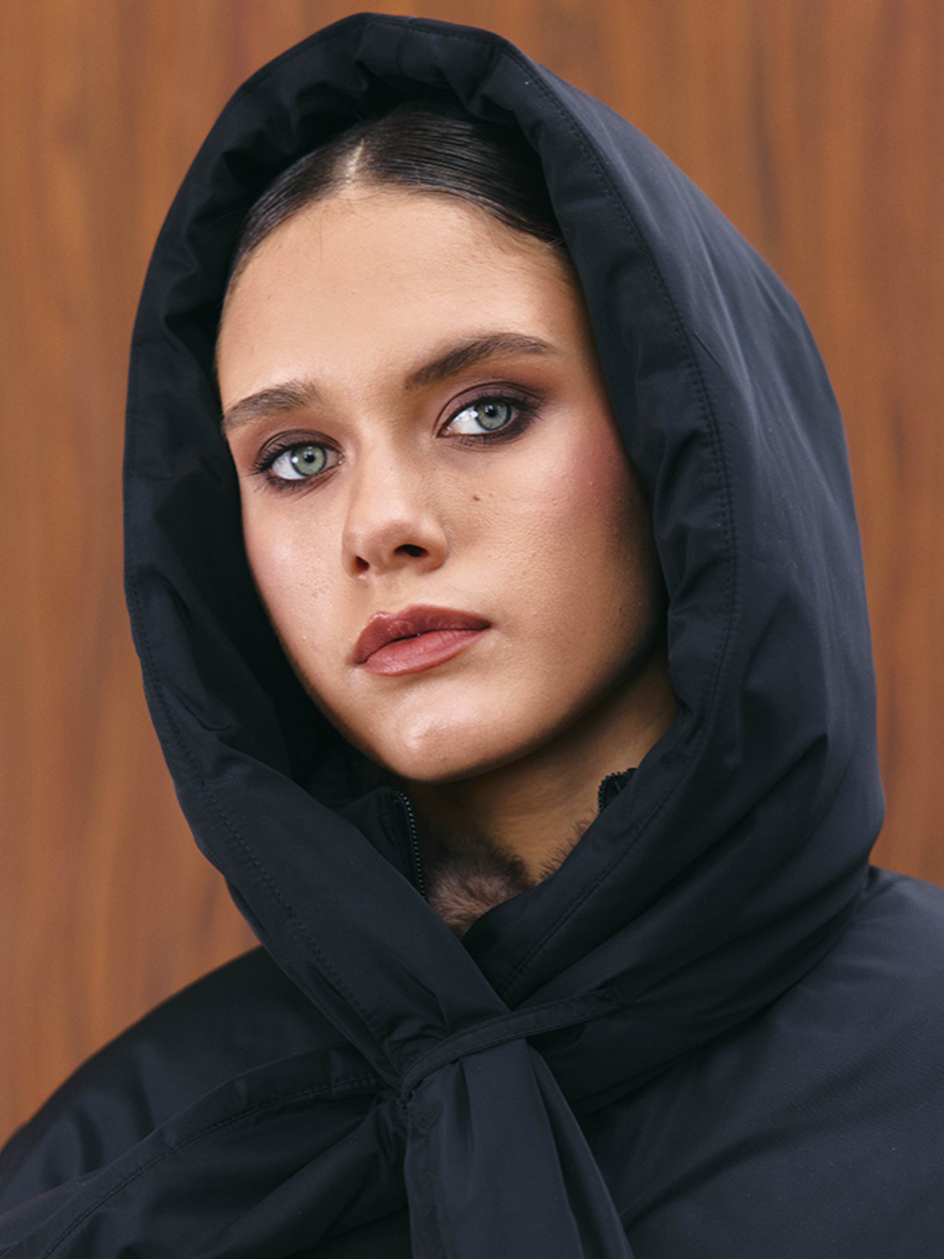 Пуховик MARCHI модель A2025-2bl Фото