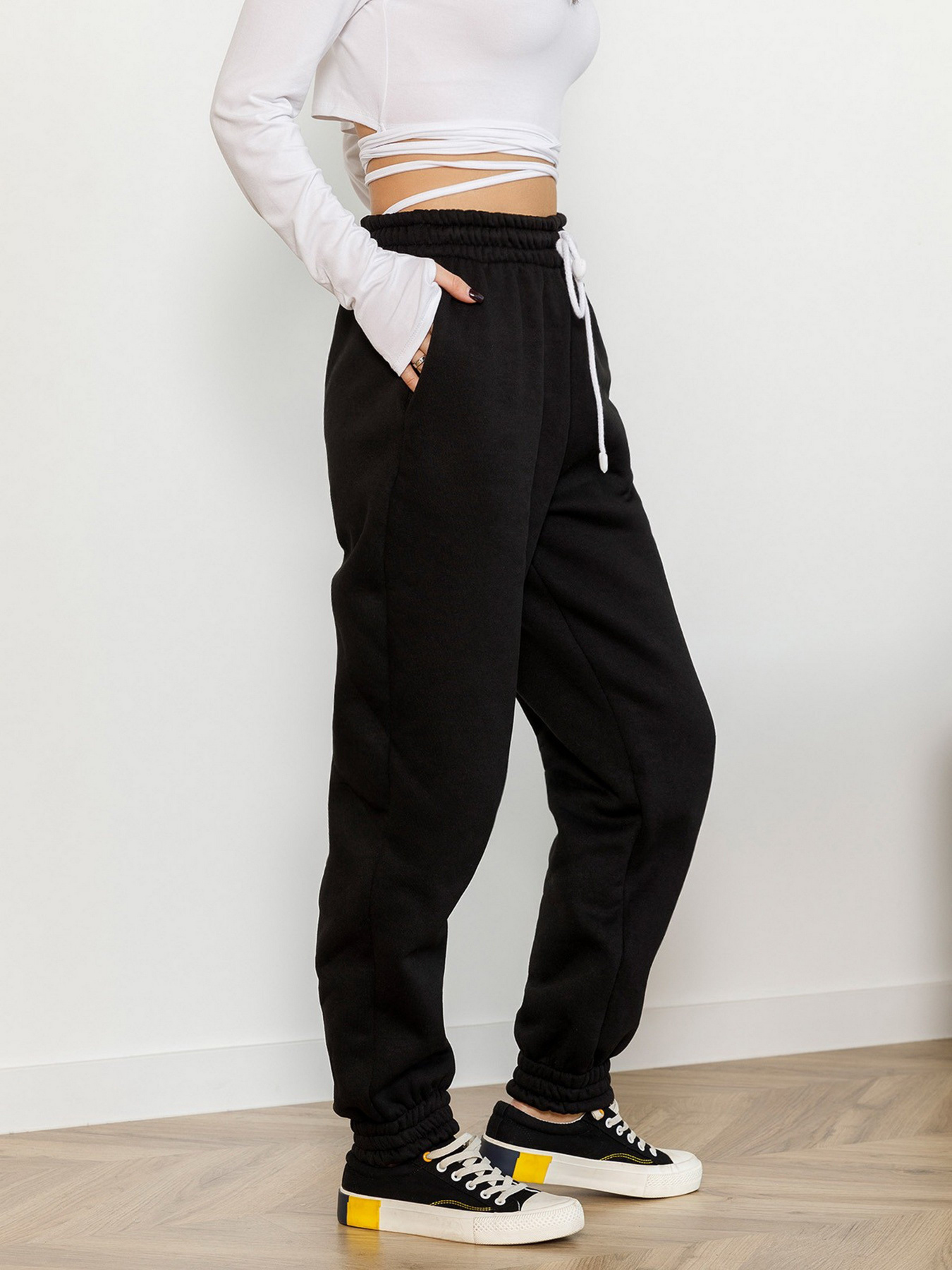 Штаны спортивные ISSA Plus модель 12990_black Фото