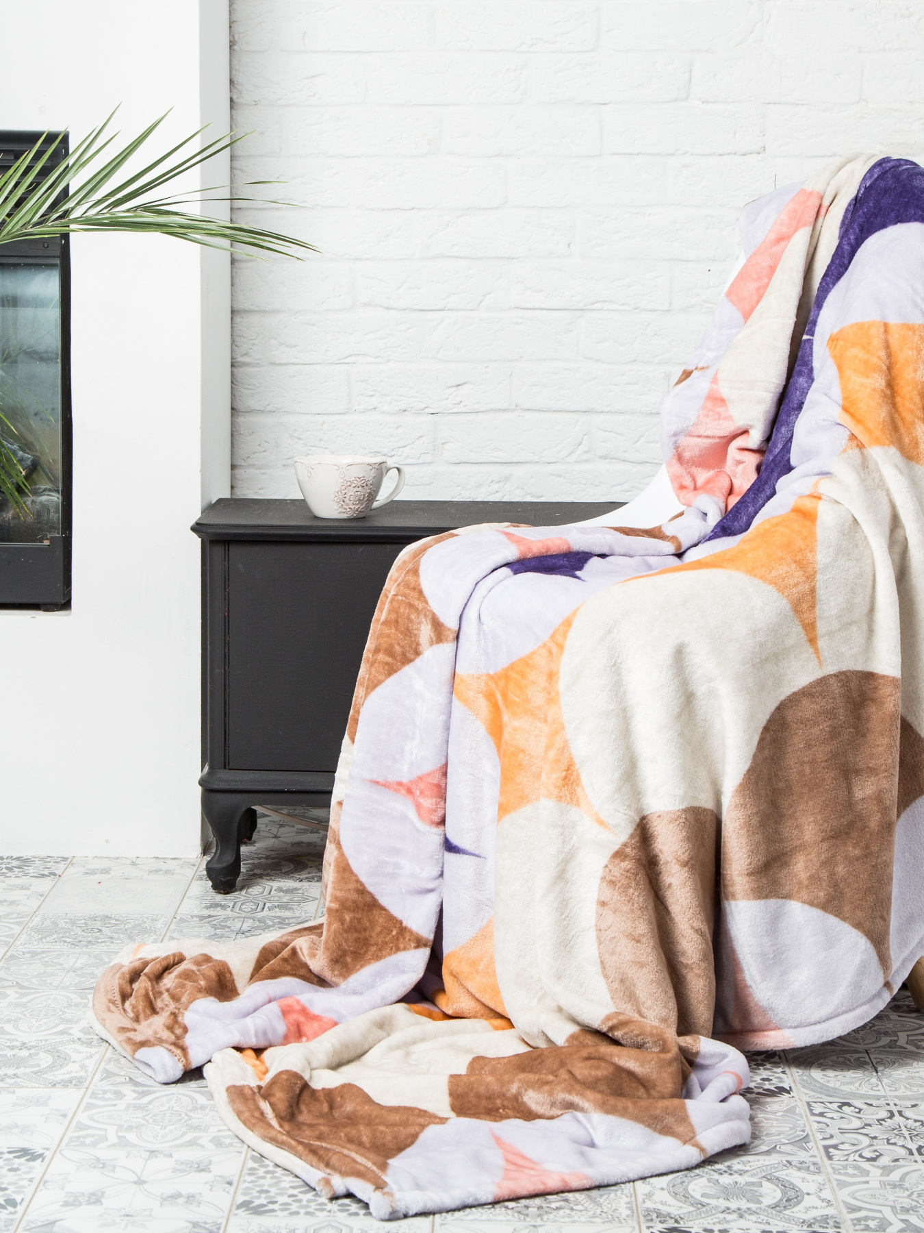 Покрывало Well Soft разноцветное Ecotton модель 21640 Фото