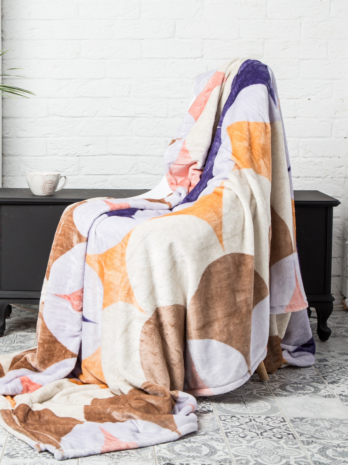 Покрывало Well Soft разноцветное Ecotton модель 21640 Фото