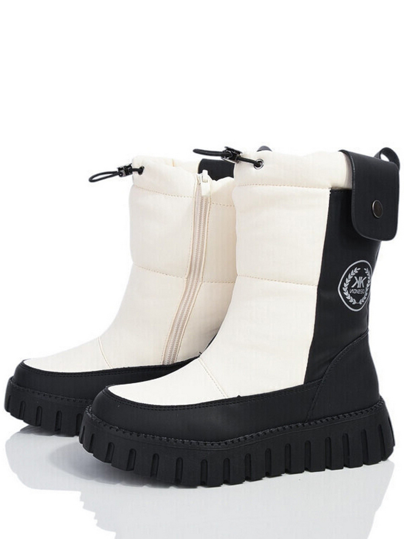 Сапоги дутики Caroc модель HFGN24124-3M Фото