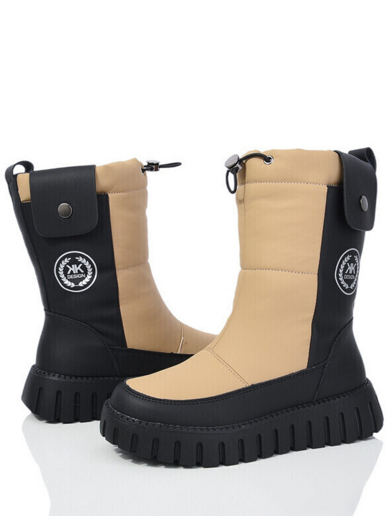 Сапоги дутики Caroc модель HFGN24124-3T Фото