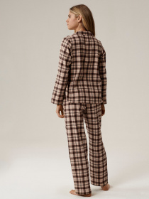 Пижама Atlantic модель NLP-505_BRO_BEZ_ECR Фото