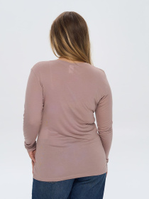 Лонгслив Роза модель 241209_cappuccino Фото
